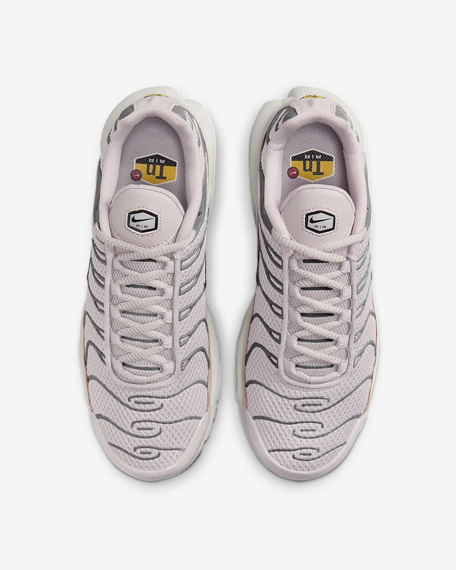 Nike air max plus metallic womens best sale